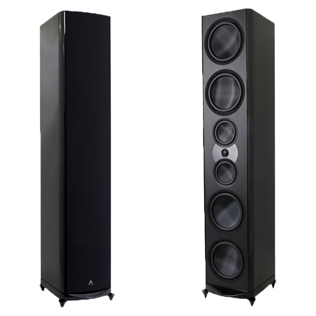 Atlantic Technologies 8600eLR-GLB-BLK Tower Speakers